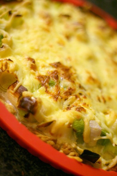 Flamiche aux poireaux