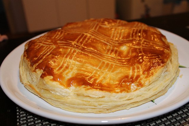 Galette des rois aux pommes
