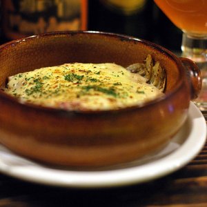 Grisado de endivias con huevos