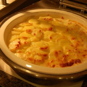 Gratin dauphinois lardons