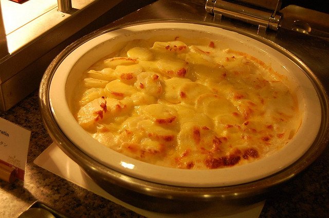 Gratin dauphinois lardons