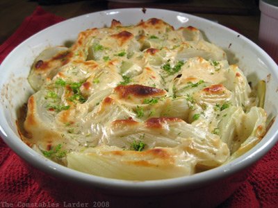 Gratin de fenouil