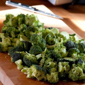 Sautéed vegetables in soy sauce