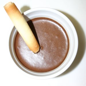 Mousse chocolat rhum