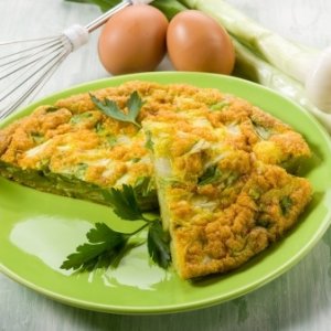 Omelette de hierbabuena