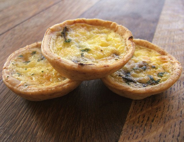 Quiche au saumon fumé