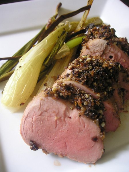 Rôti de porc à la moutarde