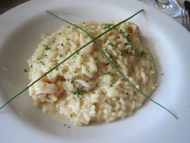 Risotto au safran