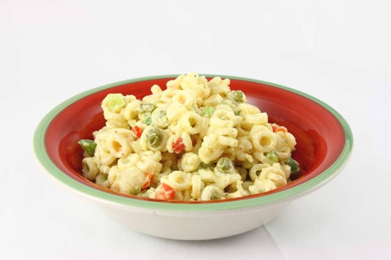 Salade de macaroni et petits pois