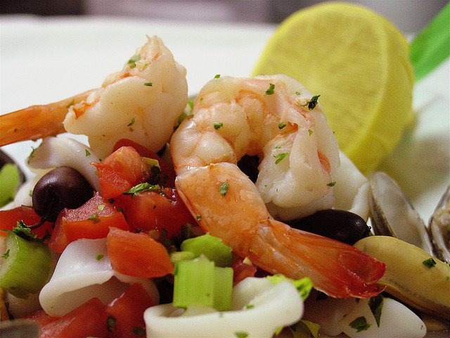 Salade Moules Crevettes