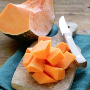 Sopa de calabaza en velutado