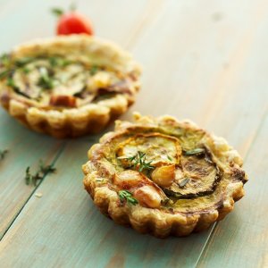 Tartelettes champignons crème